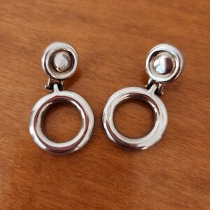 Premier Designs Silver Drop Earrings - Silver